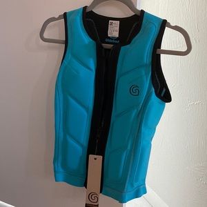 Glidesoul Wakeboard impact Comp Vest Reversible, 2 in 1